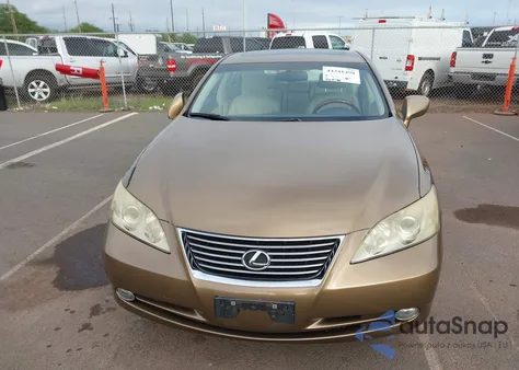 2007 Lexus Es 350 z USA, uszkodzony, nr VIN JTHBJ46G172034060